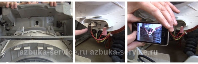 Замена подшипников в стиральной машине Indesit, с не разборным баком