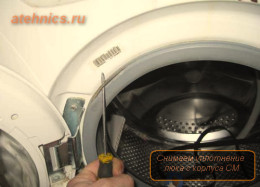 Замена подшипников в стиральной машине Indesit, с не разборным баком