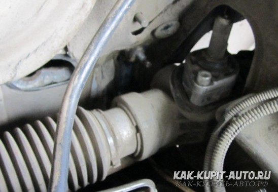 Как подтянуть рулевую колонку на калине