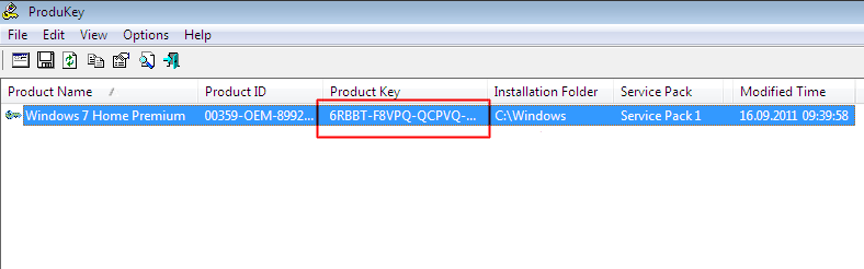 Проверить серийный номер windows 7